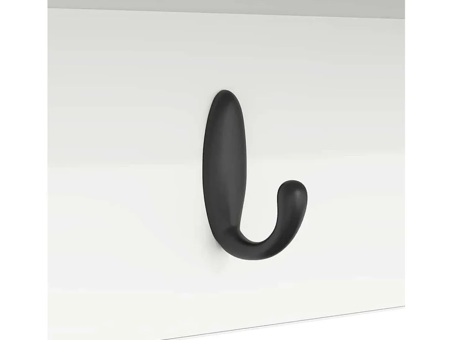 Perchero de pared Blanco 75 x 16 x 26 cm Madera de ingeniería