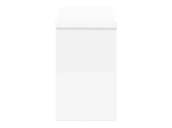 Perchero de pared Blanco 75 x 16 x 26 cm Madera de ingeniería
