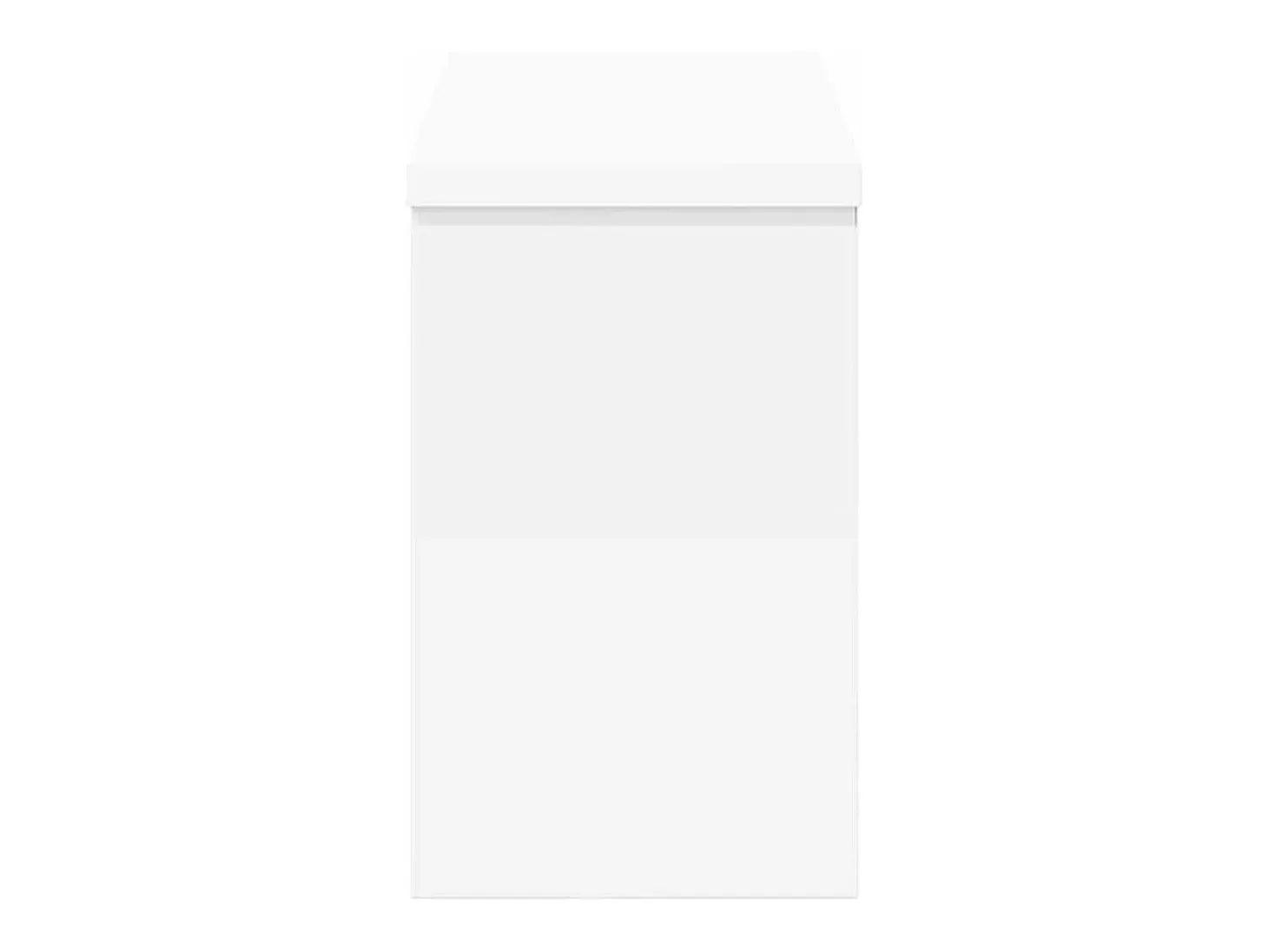 Perchero de pared Blanco 75 x 16 x 26 cm Madera de ingeniería