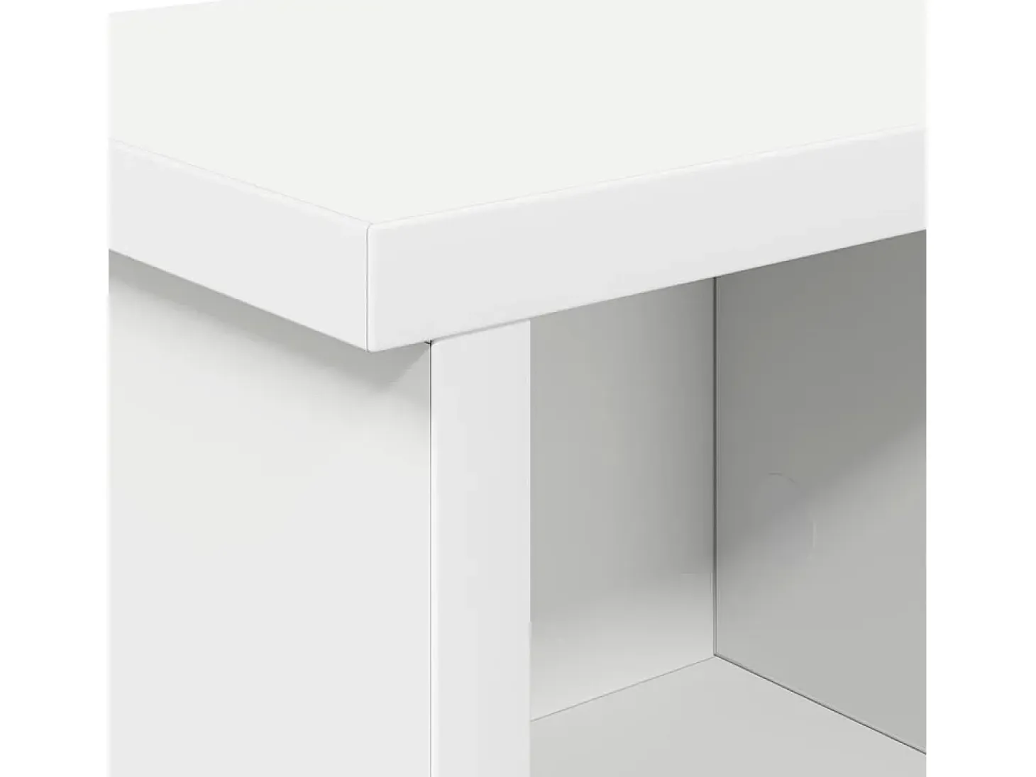 Perchero de pared Blanco 75 x 16 x 26 cm Madera de ingeniería