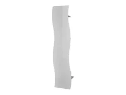 Perchero de pared blanco brillante diseño vestíbulo salón Onda Hang