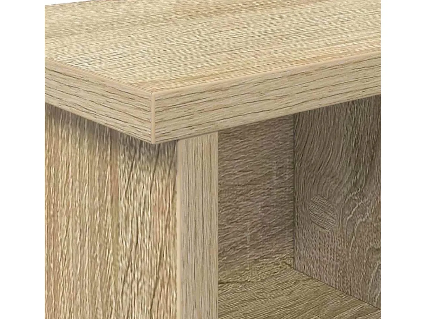 Perchero de pared con estante roble Sonoma 75 x 16 x 26 cm