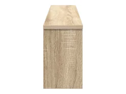Perchero de pared con estante roble Sonoma 100 x 16 x 26 cm