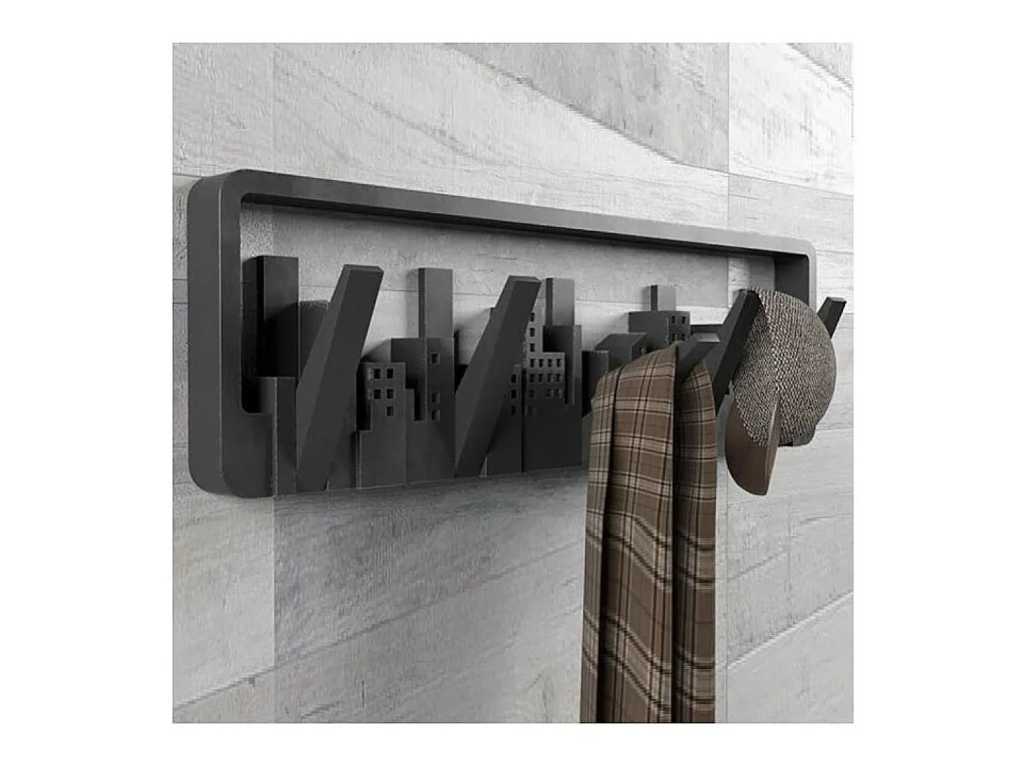 Perchero de pared de diseño Skyline