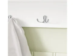 Perchero de Pared Estantería de Pared con 5 Ganchos y 3 Cajones 100 x 20 x 30 cm Negro FRG282-SCH SoBuy ES