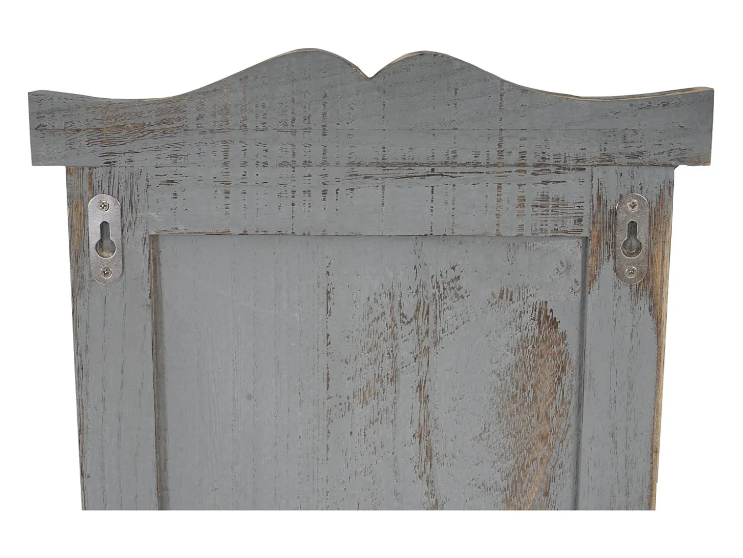Perchero de pared H33 (juego de 2), gris desgastado