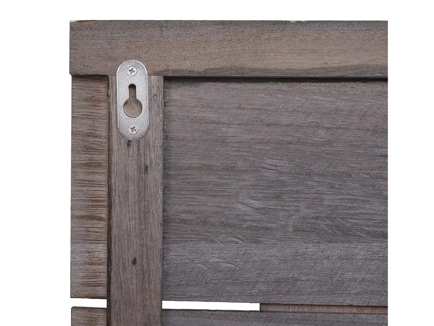 Perchero de pared MCW-C89 Family, estilo shabby chic, gris oscuro, desgastado