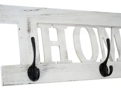 Perchero de pared MCW-C60 Home Shabby look, blanco, shabby