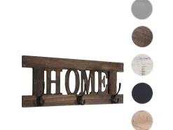Perchero de pared MCW-C60 Home Shabby look, marrón, shabby