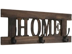 Perchero de pared MCW-C60 Home Shabby look, marrón, shabby