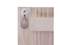 Perchero de pared MCW-C89 Welcome Shabby, marrón natural
