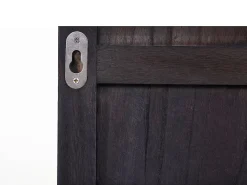 Perchero de pared MCW-C89 Welcome Shabby, gris oscuro, desgastado