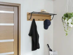 Perchero de pared MCW-N78, natural