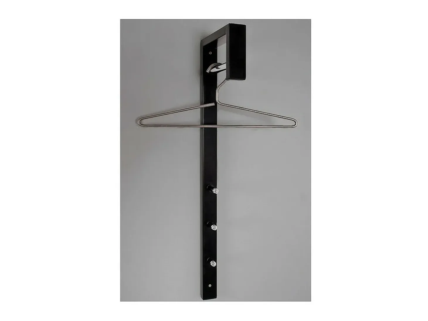 Perchero de pared negro Skipi