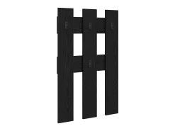 Perchero de pared Perchero de pared Roble negro 65 x 3 x 100 cm