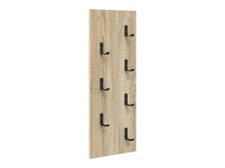 Perchero de pared Roble Sonoma 30 x 1,5 x 80 cm