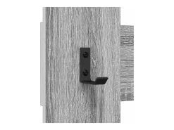Perchero de pared Sonoma gris 65 x 3 x 100 cm