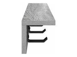 Perchero de pared Sonoma gris 60 x 10,5 x 10,5 cm
