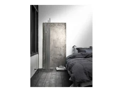 Perchero moderno mod. 471 acabado lacado en gris, 182 cm(alto)34 cm(ancho)34 cm(largo)