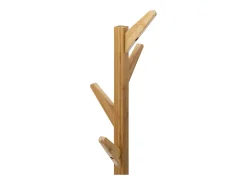 Perchero Pie Bam 4 Colgadores Marrón 177cm