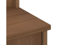 Perchero SANDNES 45x40x159,5 cm madera maciza de pino