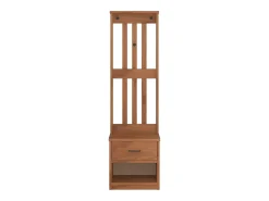 Perchero SANDNES 45x40x159,5 cm madera maciza de pino