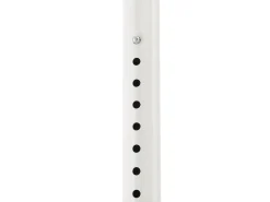 Perchero telescópico regulable en altura 110 - 305 cm blanco 03_0003506