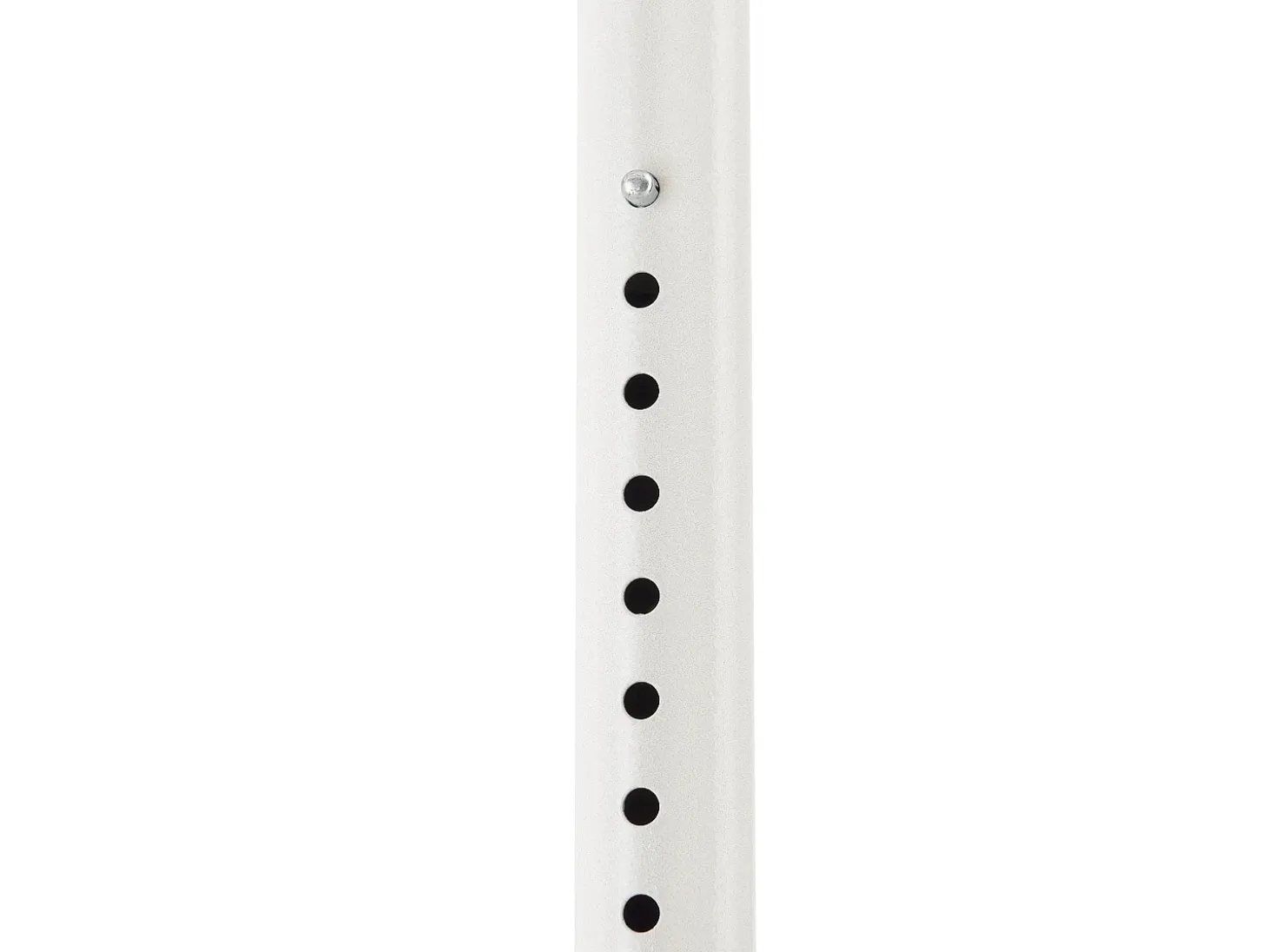 Perchero telescópico regulable en altura 110 - 305 cm blanco 03_0003506
