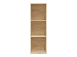 Pieter Estantería libros/mueble TV contrachapada roble 36x30x114 cm
