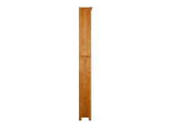 Poyraz vidaX Estantería de 7 niveles de madera maciza de roble 90x22,5x200 cm