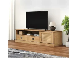 Prolenta Premium - Mueble para TV VIGO madera maciza de pino 156x40x40 cm