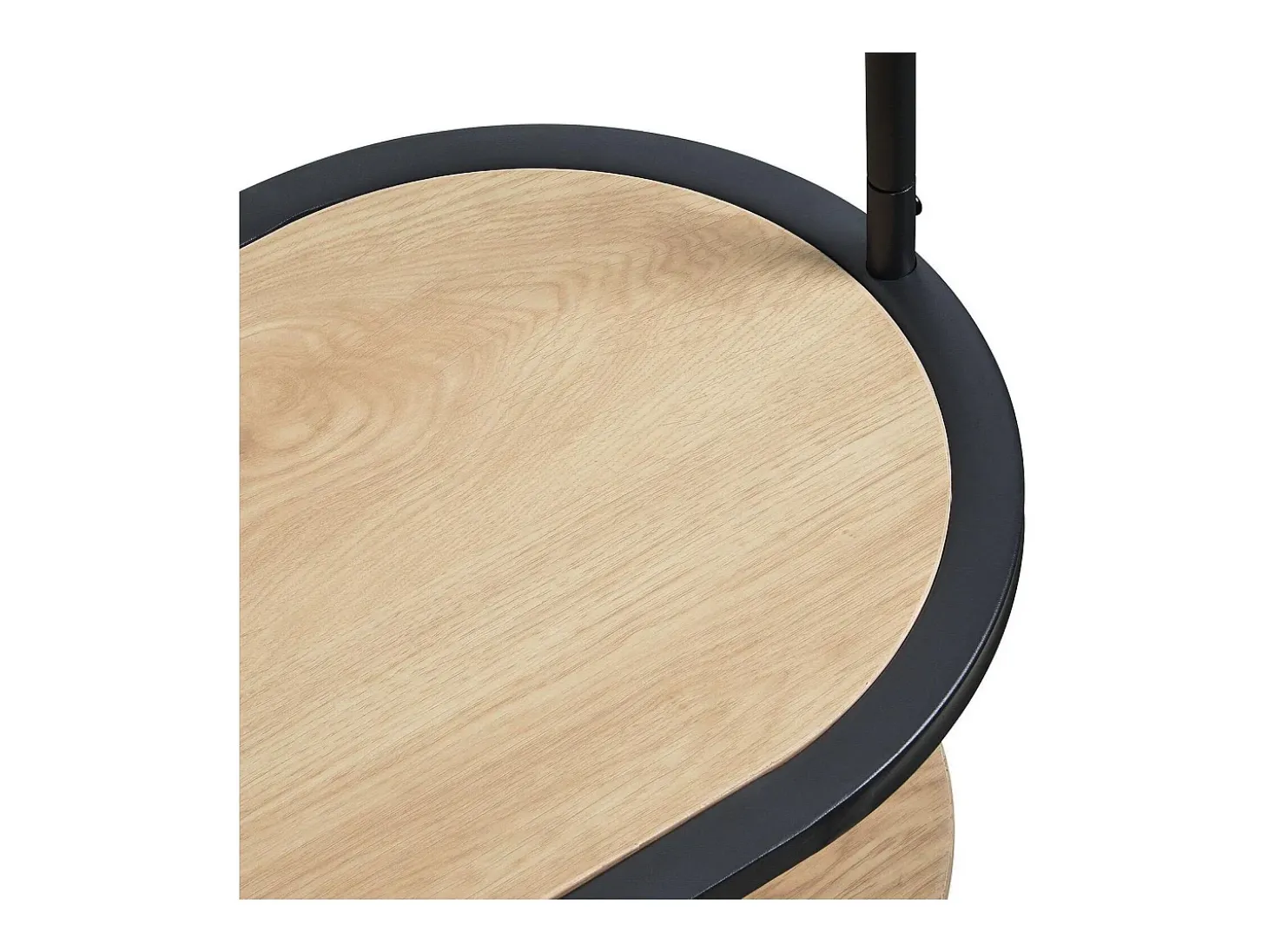 Puerta de guardarropa de metal y madera L60 x H180 cm WILKO