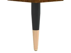 Ravy Mueble de TV madera de ingeniería roble ahumado 102x36x50 cm