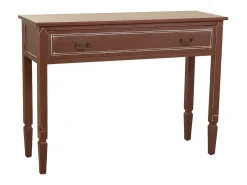 Recibidor De Madera Con 2 Cajones Marron