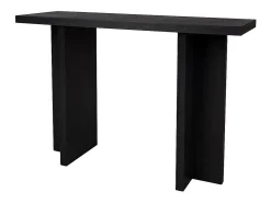 Recibidor de madera negro