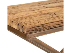 Recibidor De Madera Y Metal