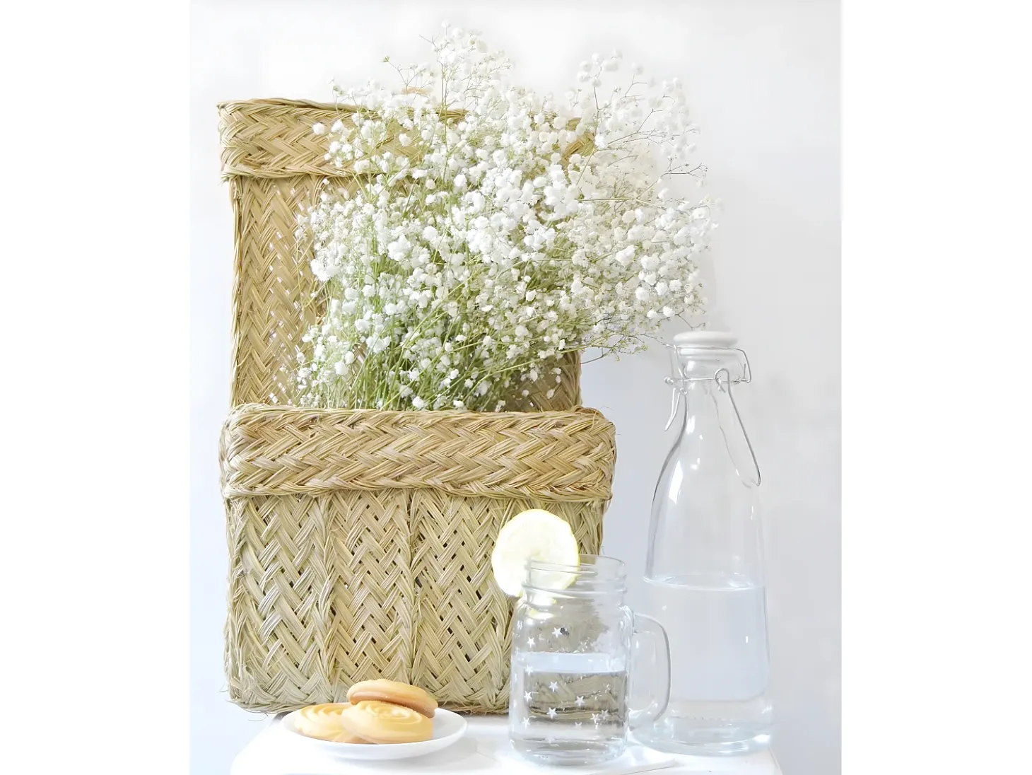 Revistero de esparto pequeño - MENORCA - DECOWOOD