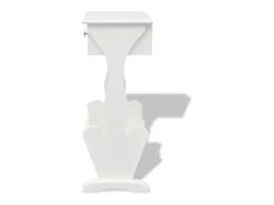 Revistero Melrose blanco