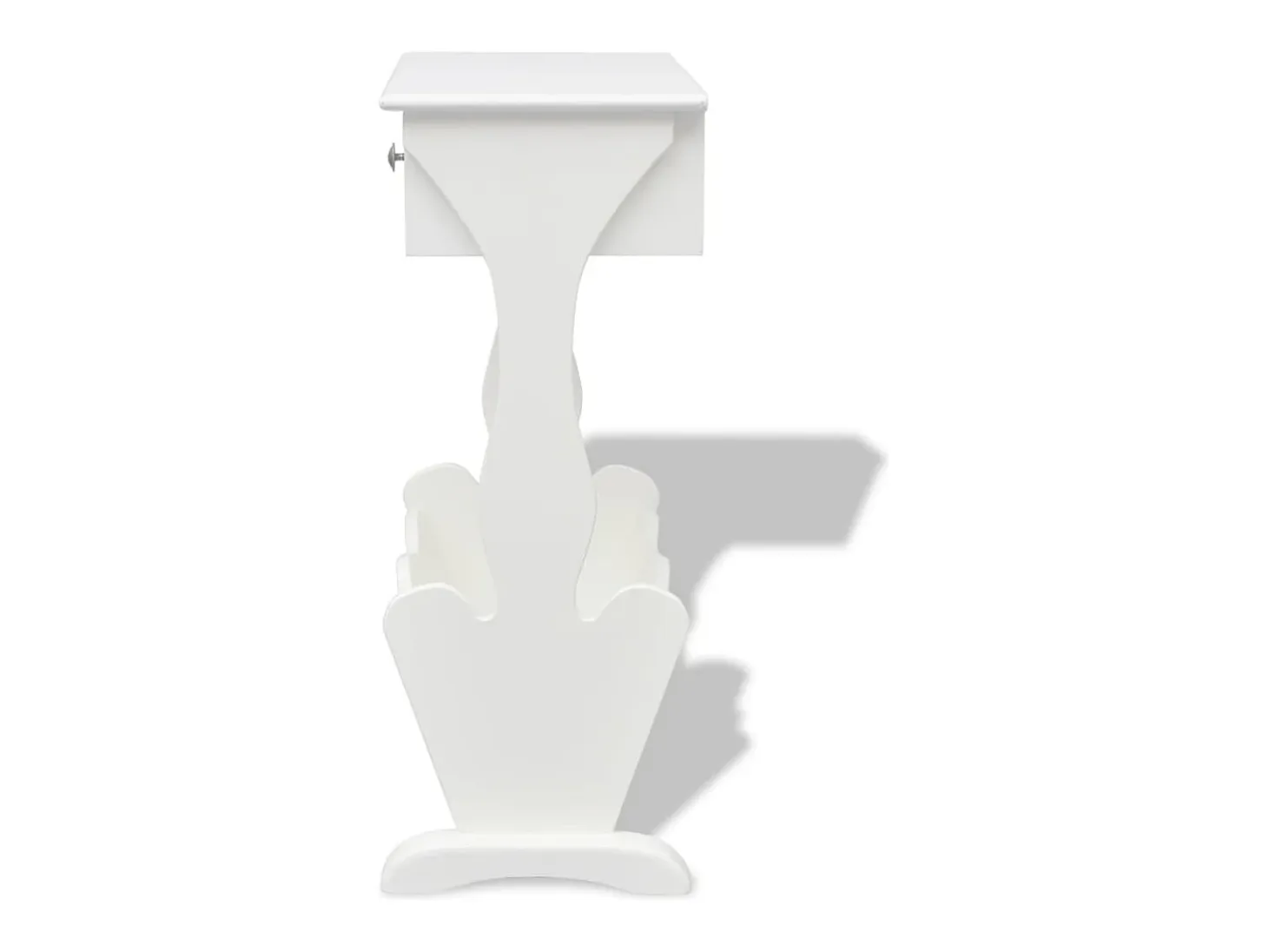 Revistero Melrose blanco