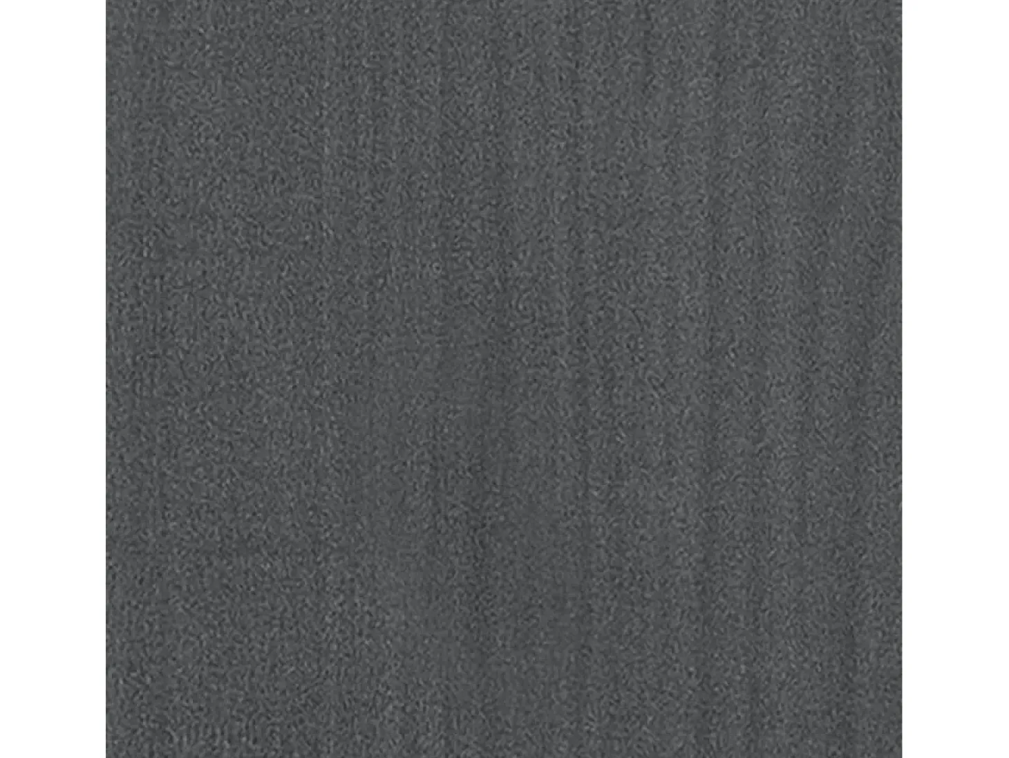 Roermond Estantería 2 niveles madera maciza de pino gris 60x30x70 cm