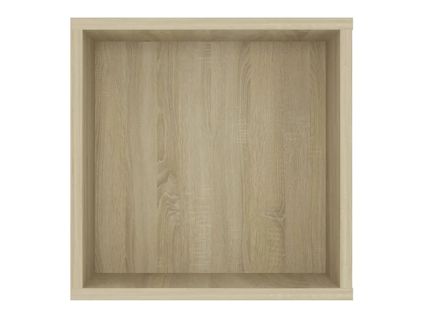 Ryno Mueble pared TV madera contrachapada roble Sonoma 102x35x35 cm
