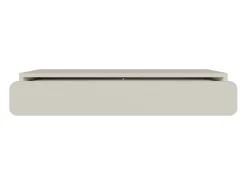 Selsey WUWU - Mesa consola con cajón - suspendida - 90 cm - gris