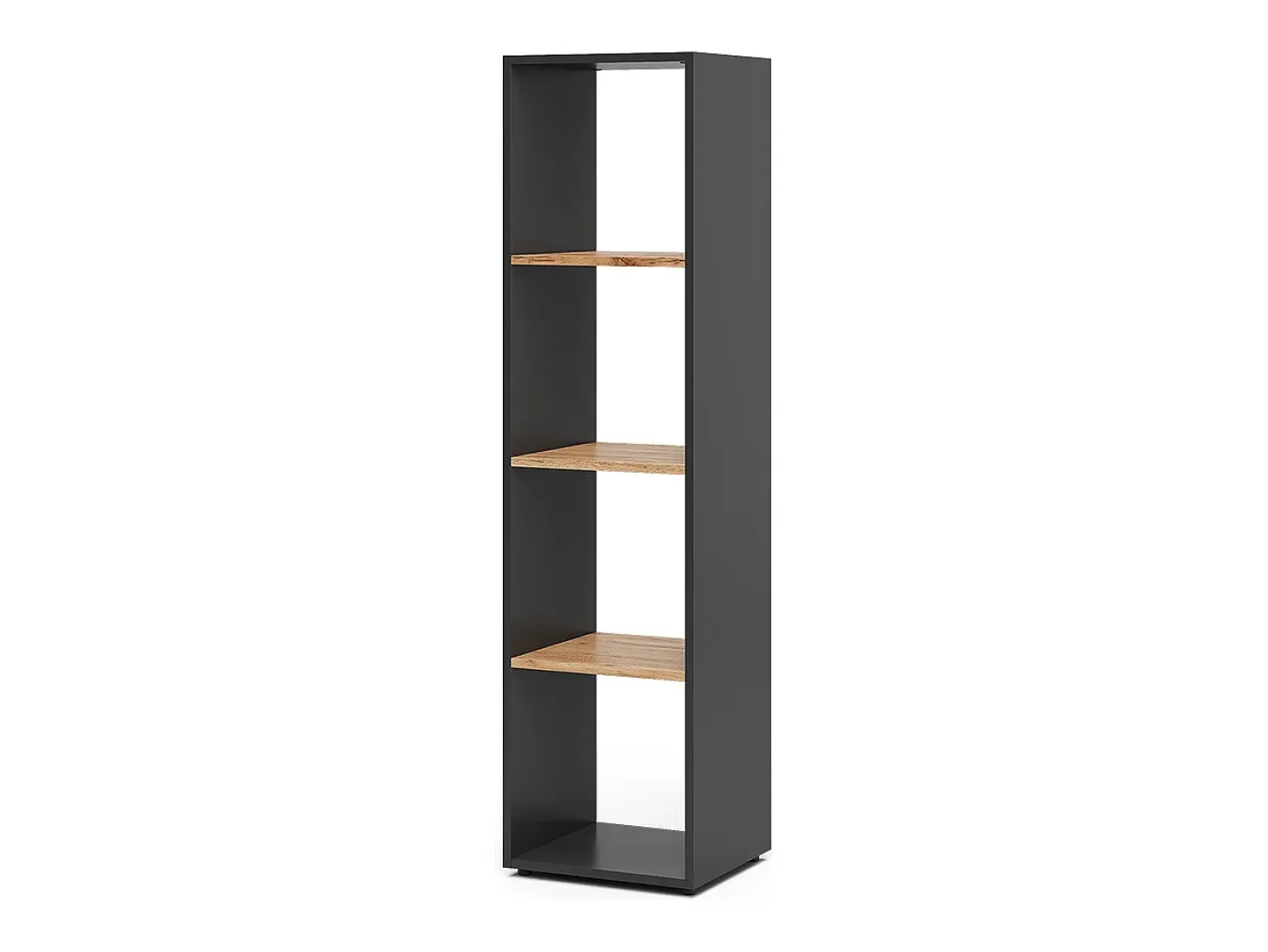 Separador de ambientes antracita/roble dorado 36.8x33.8x144.9 ludus