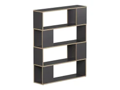Separador de ambientes antracita/roble 100x24x124.5 eneos