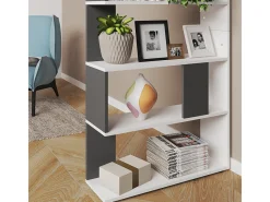 Separador de ambientes antracita 80x23.6x162.6