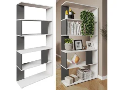 Separador de ambientes antracita 80x23.6x162.6