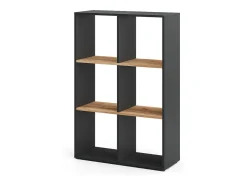Separador de ambientes antracita/roble dorado 72x29x107.8 karree