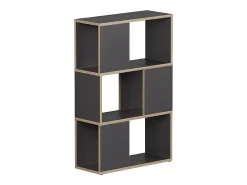 Separador de ambientes antracita/roble 60x24x94 eneos