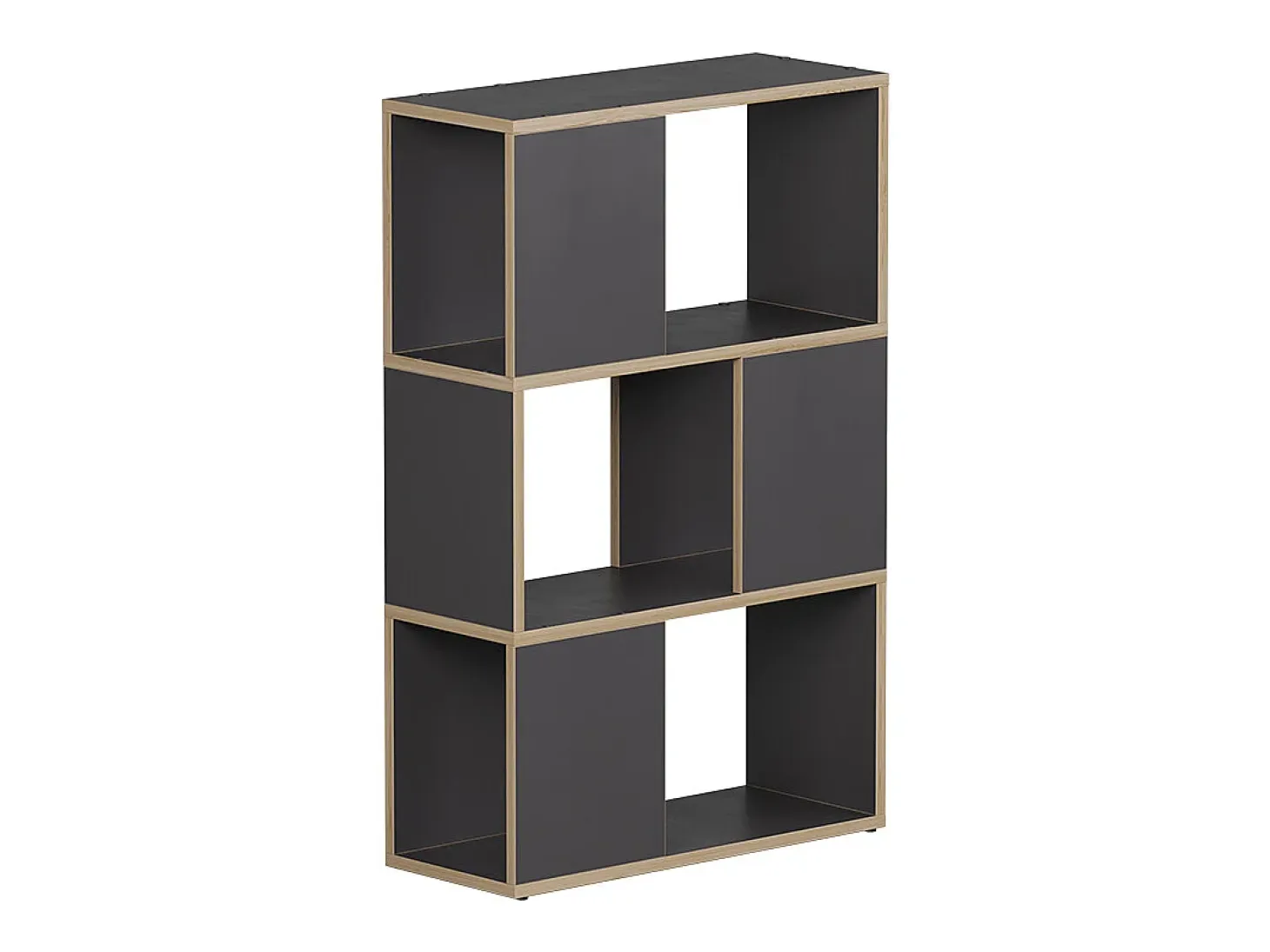 Separador de ambientes antracita/roble 60x24x94 eneos