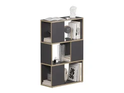 Separador de ambientes antracita/roble 60x24x94 eneos